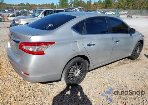 2015 Nissan Sentra S z USA, uszkodzony, nr VIN 3N1AB7AP6FY352486